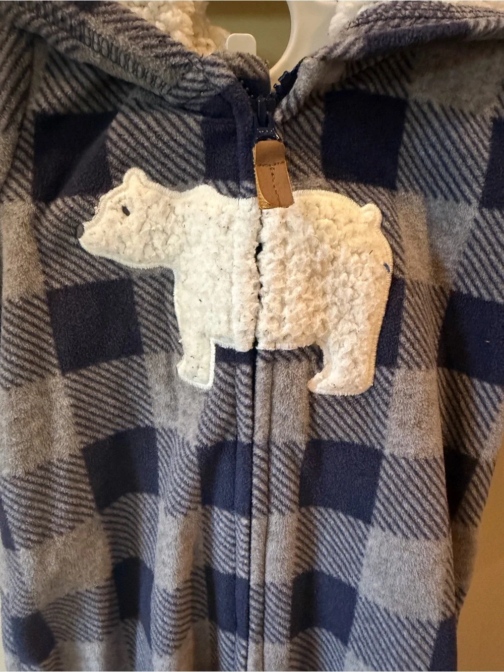 Carter's Baby Boy One Piece Zip Up Romper Size 6 Months
